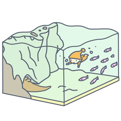 デザイン名/ こびとの冒険 海ver.