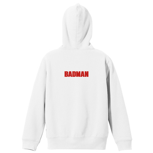 BADMAN word logo rd