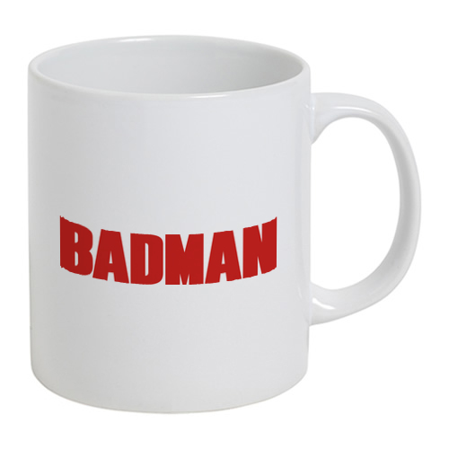 BADMAN word logo rd