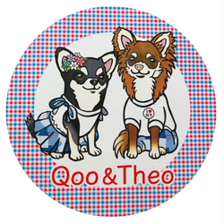 デザイン名/ クゥちゃん&テオくんグッズ