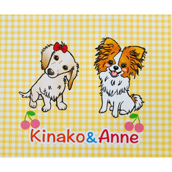 デザイン名/ あんきな黄色チェックグッズ