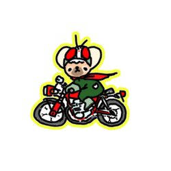 デザイン名/ ペキニーズライダー001