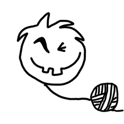 デザイン名/ 毛糸オバケ-Fantasma de hilo-